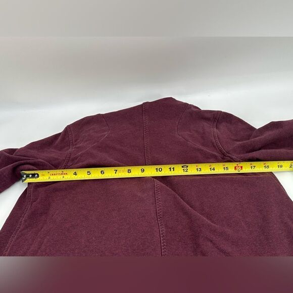 Lululemon Heathered Bordeaux Drama Purple Maroon That’s A Wrap Snap Jacket 6 - Picture 10 of 10